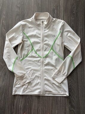 Under Armour Full Zip Active Top Size Small